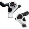 Шифтер SHIMANO TOURNEY, TX50, левый/правый, 3x6(Frict) скоростей, трос+оплетка ESLTX50P6FAT