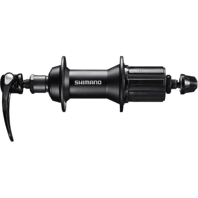 Втулка задняя SHIMANO TOURNEY TY500, 7 скоростей, 36 отверстий, OLD:135 мм, на гайках, черный EFHTY5007DZ